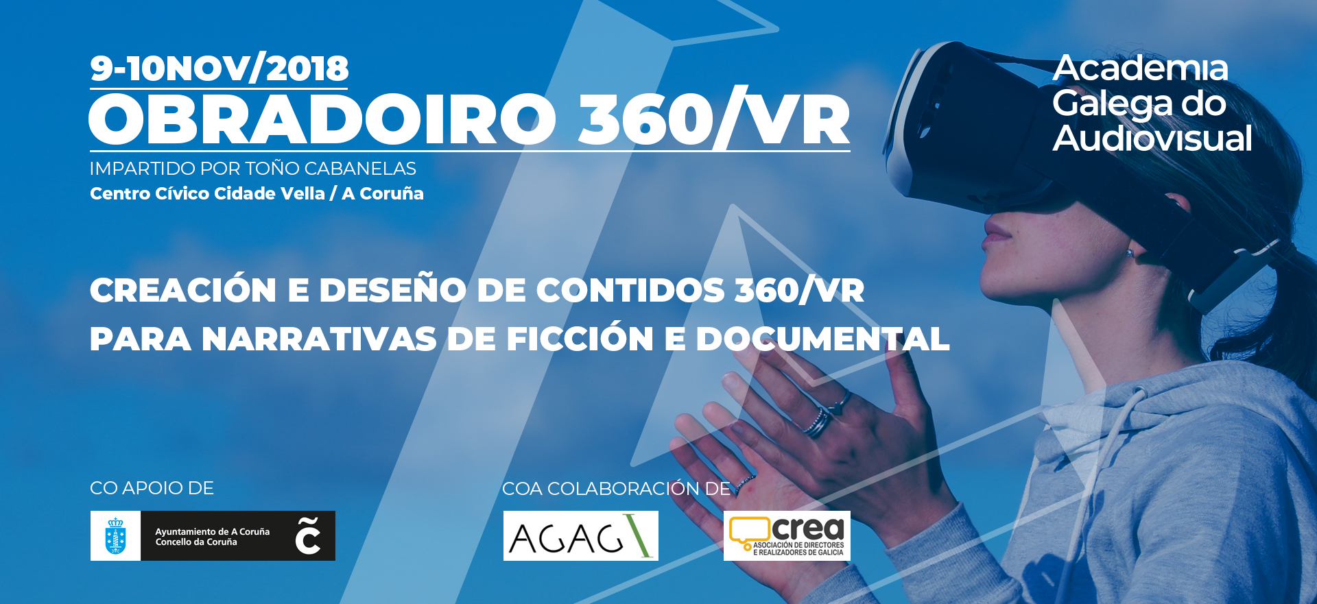 Contidos en 360/VR para narrativas de ficción e documental