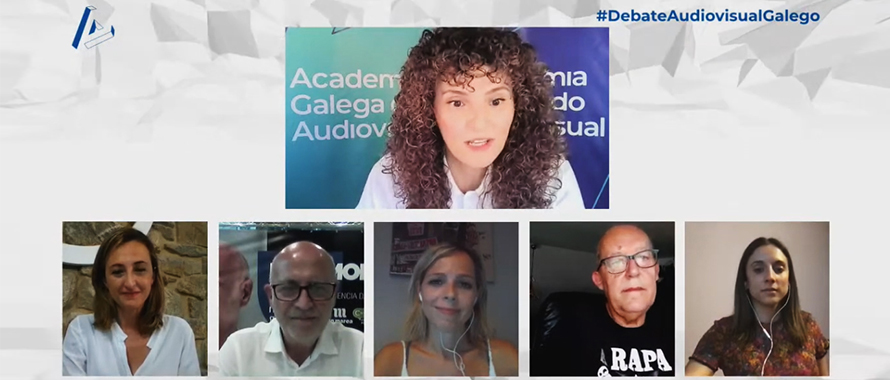 Máis de 1.000 persoas seguen en directo o debate electoral organizado pola Academia Galega do Audiovisual.