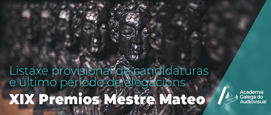 Publicamos a listaxe provisional de obras e profesionais inscritos nos XIX Mestre Mateo