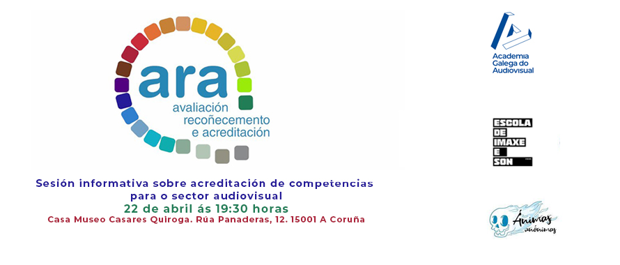 Sesión informativa sobre acreditación de competencias para o sector audiovisual